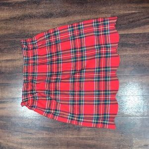 Lauren James Plaid Skirt